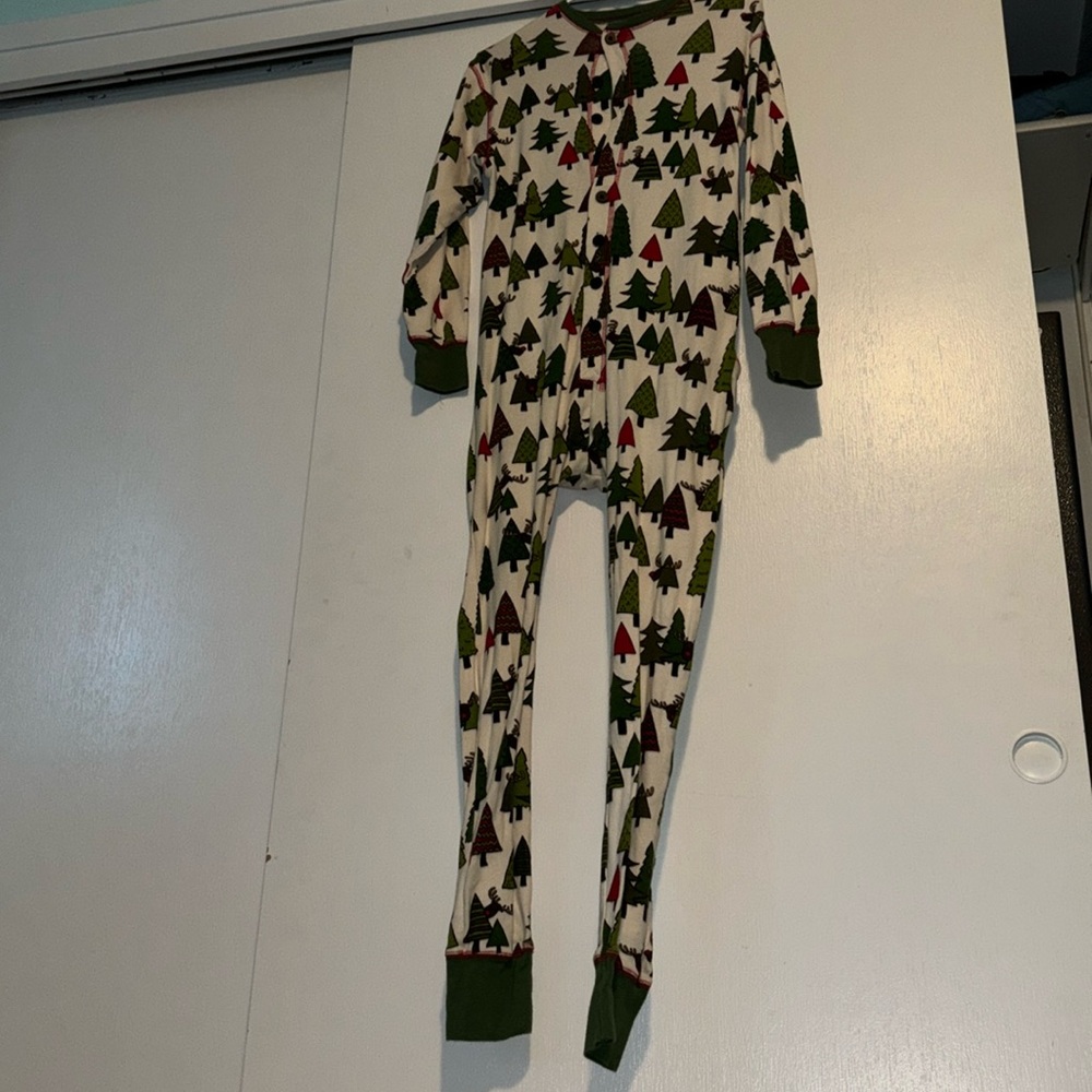 Christmas holiday pajamas onesie
